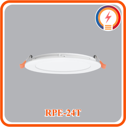 Đèn Led Âm Trần Tròn 24w Trắng, Vàng MPE - ( RPE-24T/ RPE-24V ) 