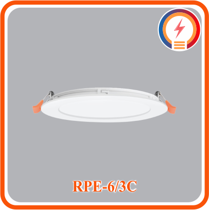  Đèn Led Âm Trần Tròn 6W 3 Màu MPE - ( RPE-6/3C ) 