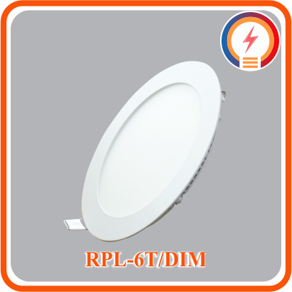  Đèn Led Âm Trần Tròn 6w Dimmer Trắng, Trung tính, Vàng  MPE - ( RPL-6T/DIM - RPL-6N/DIM -  RPL-6V/DIM) 