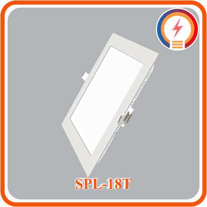  Đèn LED Âm Trần Vuông 18w Trắng, Vàng  MPE - ( SPL-18T/ SPL-18V ) 