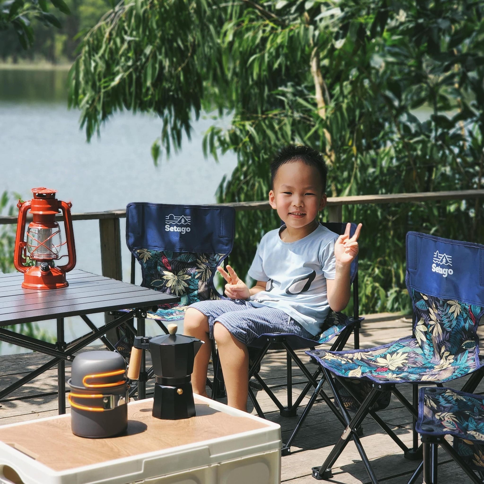  Ghế đa năng Fochair - Chill ban công vui camping cùng ghế đa năng Forchair 