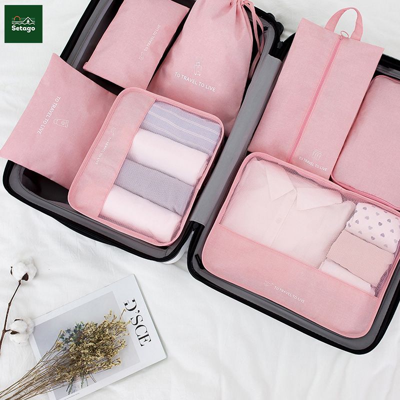  Bí kíp du lịch nhẹ nhàng cho gia đình có con nhỏ với túi đựng đồ du lịch Travel Pack - Bộ 7 sản phẩm. 