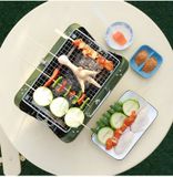  Bếp nướng BBQ xanh lá - bếp nướng để bàn nhỏ gọn 