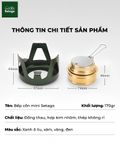  Bếp cồn cắm trại - Chất liệu xịn, đa dạng màu sắc và cực tiện lợi, nhỏ gọn khi mang đi du lịch, giúp chế biến món ăn, đồ uống nóng nhanh chóng 