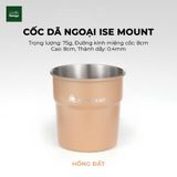  Cốc inox dã ngoại, cắm trại xinh xắn, dày dặn, nhiều màu sắc và có thể xếp chồng phù hợp cho gia đình, nhóm bạn 