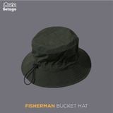  Mũ Fisherman Bucket Hat - Mũ chuẩn chống nước để đi chơi, picnic, cắm trại 