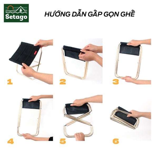  Ghế Gấp Dã Ngoại Siêu Gọn Fony Chair 