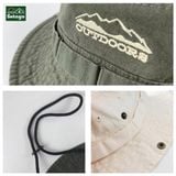  Mũ Bucket Outdoors - Mũ tai bèo dày dặn dễ phối đồ phù hợp cho các hoạt động leo núi, đi chơi, picnic, cắm trạị, dã ngoại 