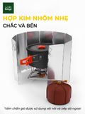  Tấm chắn gió, quây bếp gas chuyên dụng cho bếp ga dã ngoại - 10 tấm bằng thép không gỉ 