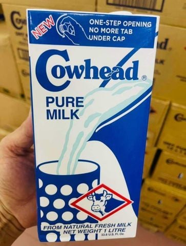  Sữa Cowhead Fullcream 1L 