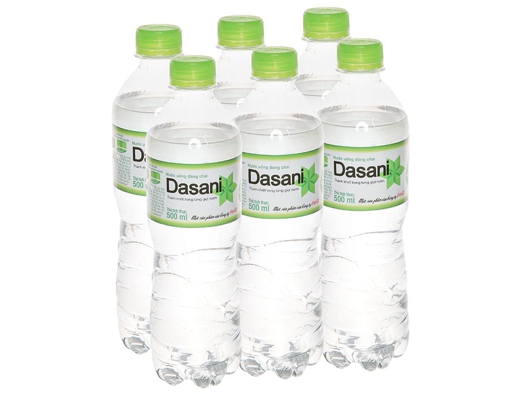 Thùng nước suối Dasani 510ml (510ml/24 chai)