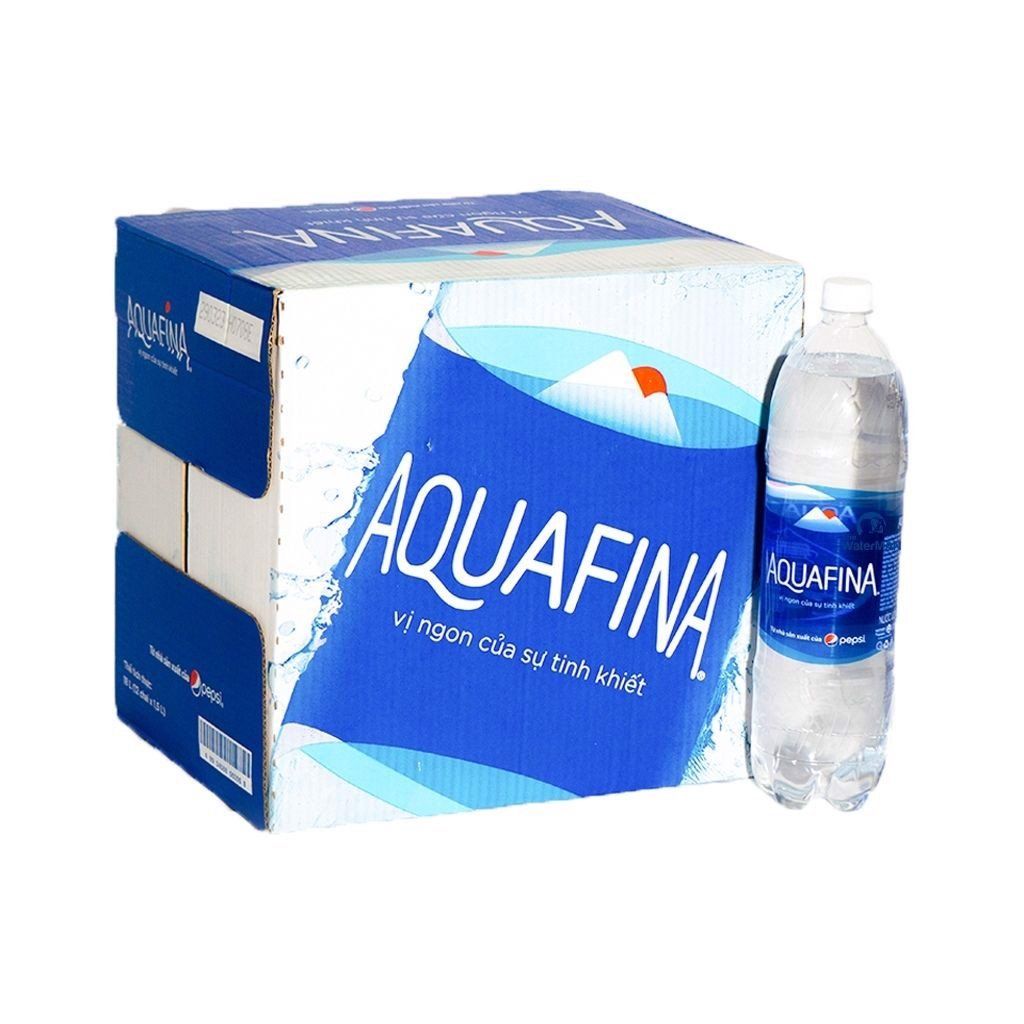 Thùng Nước Aquafina 1.5l (1.5l/ 12 chai)