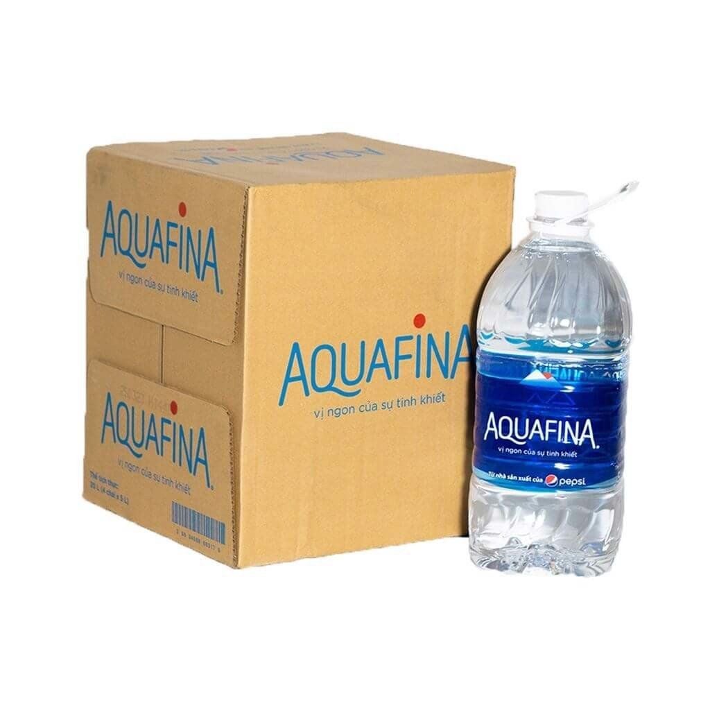 Thùng Nước Aquafina 5L (5L/ 4 chai)