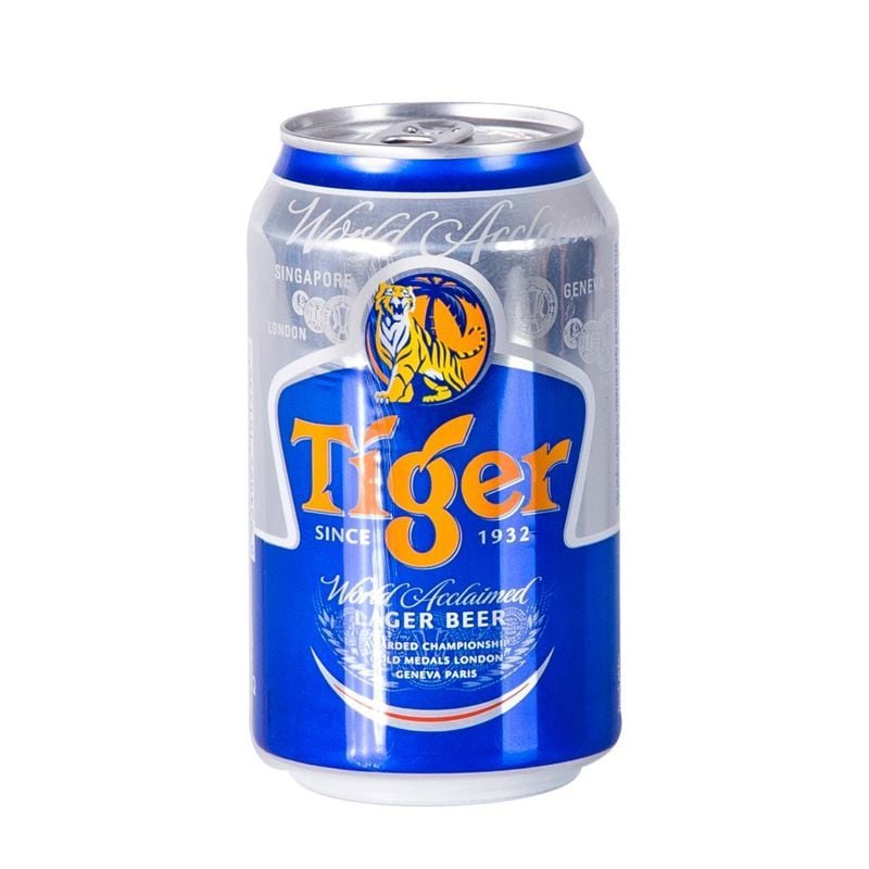 Thùng Bia Tiger 24 lon thường (330ml/ lon)