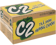 Thùng Trà xanh hương chanh C2 455ml ( 455ml/24 chai)