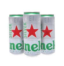 Thùng Bia Heineken Sivler 24 lon cao (330ml/ lon)
