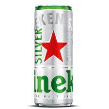 Thùng Bia Heineken Sivler 24 lon cao (330ml/ lon)