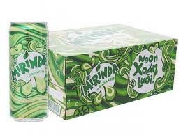 Thùng Mirinda Soda kem lon ( 320ml/24 lon)