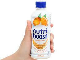 Thùng Nước uống sữa trái cây Nutriboots vị cam ( 297ml/24 chai)