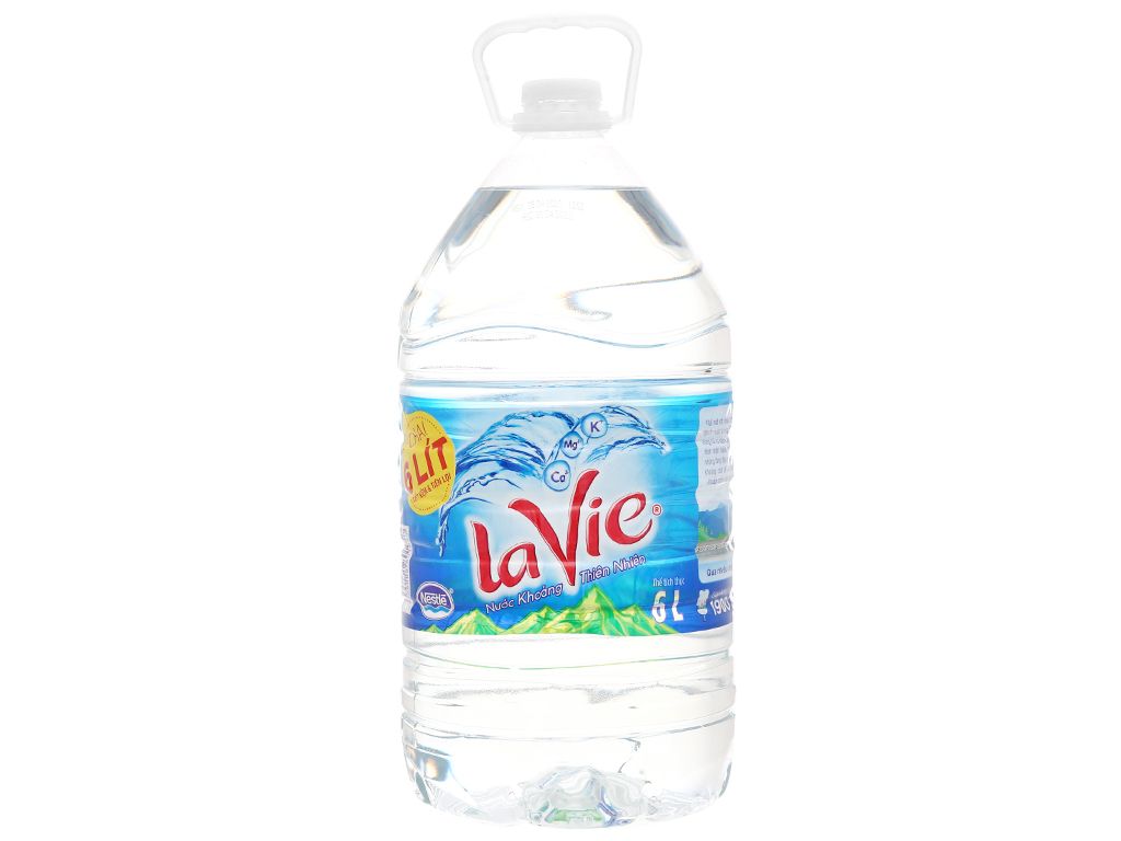 Thùng Nước Lavie 6L  (6L/ 2 chai)