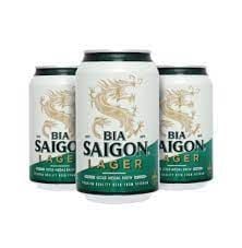 Thùng Bia Sài Gòn Lager  24 lon thường (330ml/ lon)