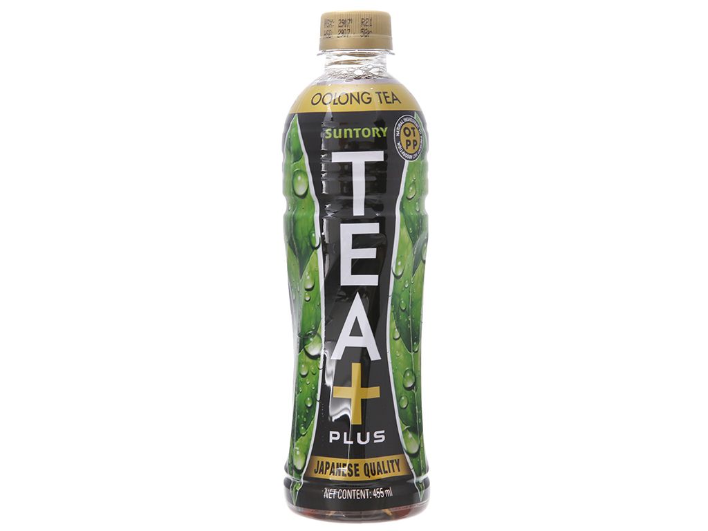 Thùng trà olong Tea Plus 455m ( 455ml/24 chai)