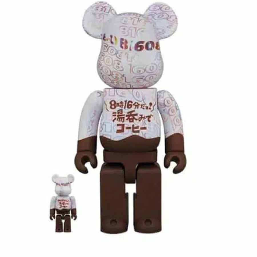 Mô Hình Bearbrick Its 816 Coffee in a Cup of tea 100  400  Hệ thống  phân phối Air Jordan chính hãng