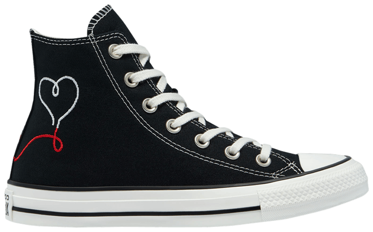 Giày Converse Chuck Taylor All Star High 'Made with Love - Black' 1711 – Hệ  thống phân phối Air Jordan chính hãng