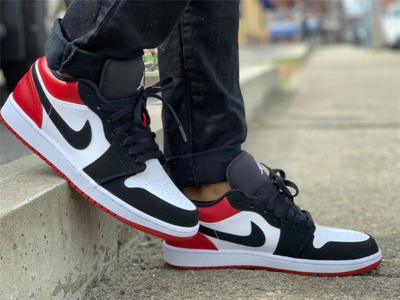 Giày Nike Air Jordan 1 Low 'Black Toe' 553558-116 – Hệ Thống Phân Phối Air  Jordan Chính Hãng