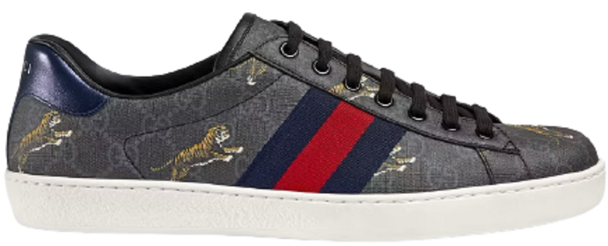 gucci men's ace gg supreme tigers sneaker