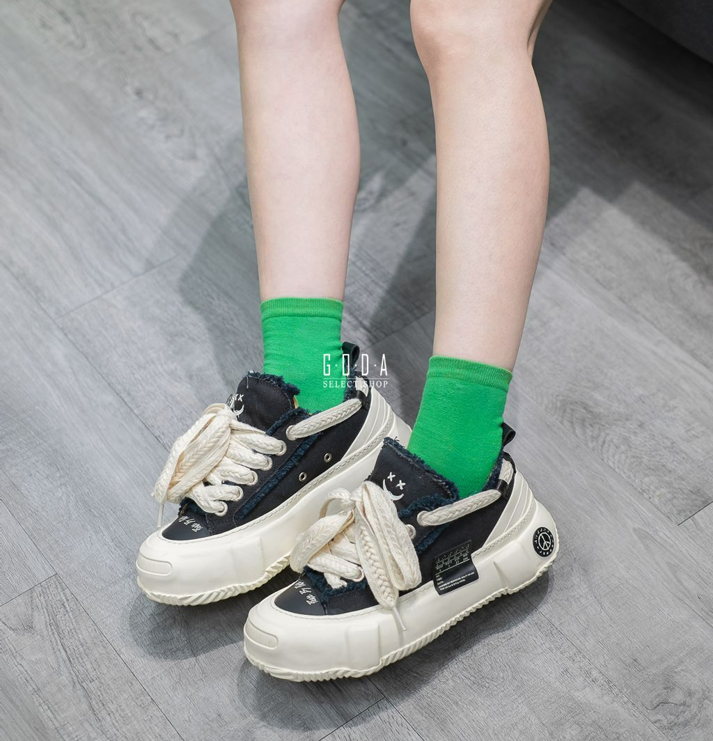 Giày Xvessel G.O.P 2.0 Marshmallow Lows 'Black' S22X42B Hệ thống phân