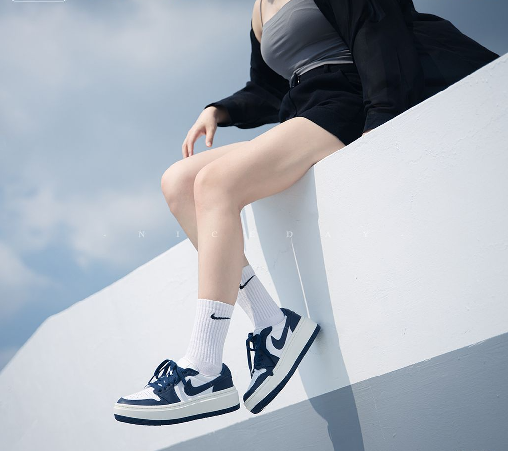 Giày Nike Air Jordan 1 Low Elevate 'Navy White' DH7004-141 – Hệ thống phân  phối Air Jordan chính hãng