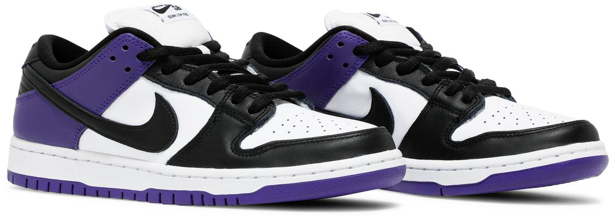 sb dunk low pro court purple
