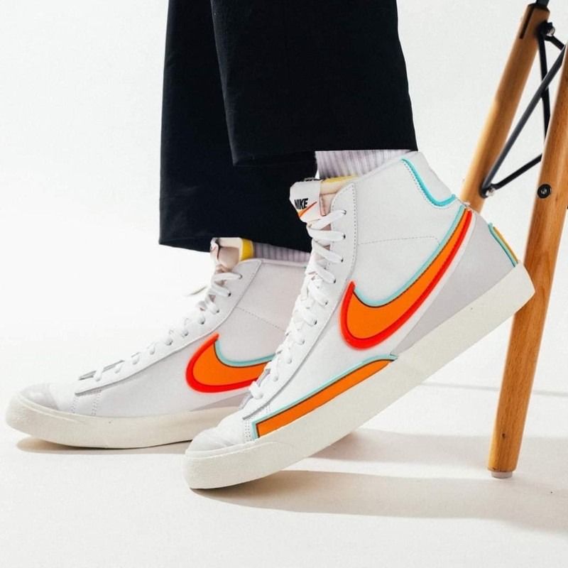 Giày Nike Blazer Mid '77 Infinite 'White Kumquat' DA7233100 Hệ thống