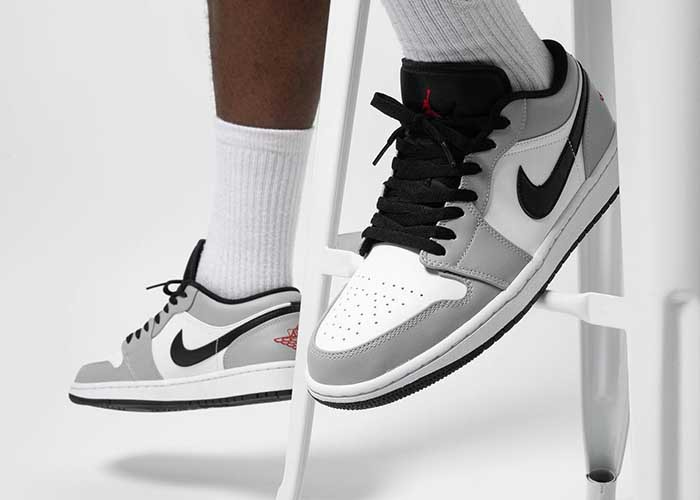 Giày Nike Air Jordan 1 Low 'Light Smoke Grey' 553558-030 – Hệ thống phân phối Air Jordan chính hãng