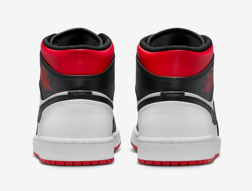 Giày Nike Air Jordan 1 Mid 'Gym Red Black Toe' DQ8426106 Hệ thống