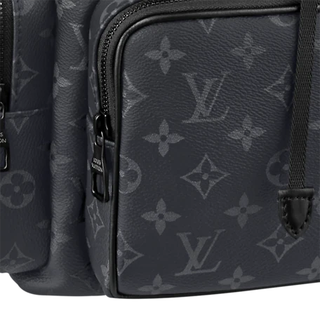 Trio backpack bag Louis Vuitton Black in Polyester 23576853 #36 Trio backpack bag Louis Vuitton Black in Polyester 23576853