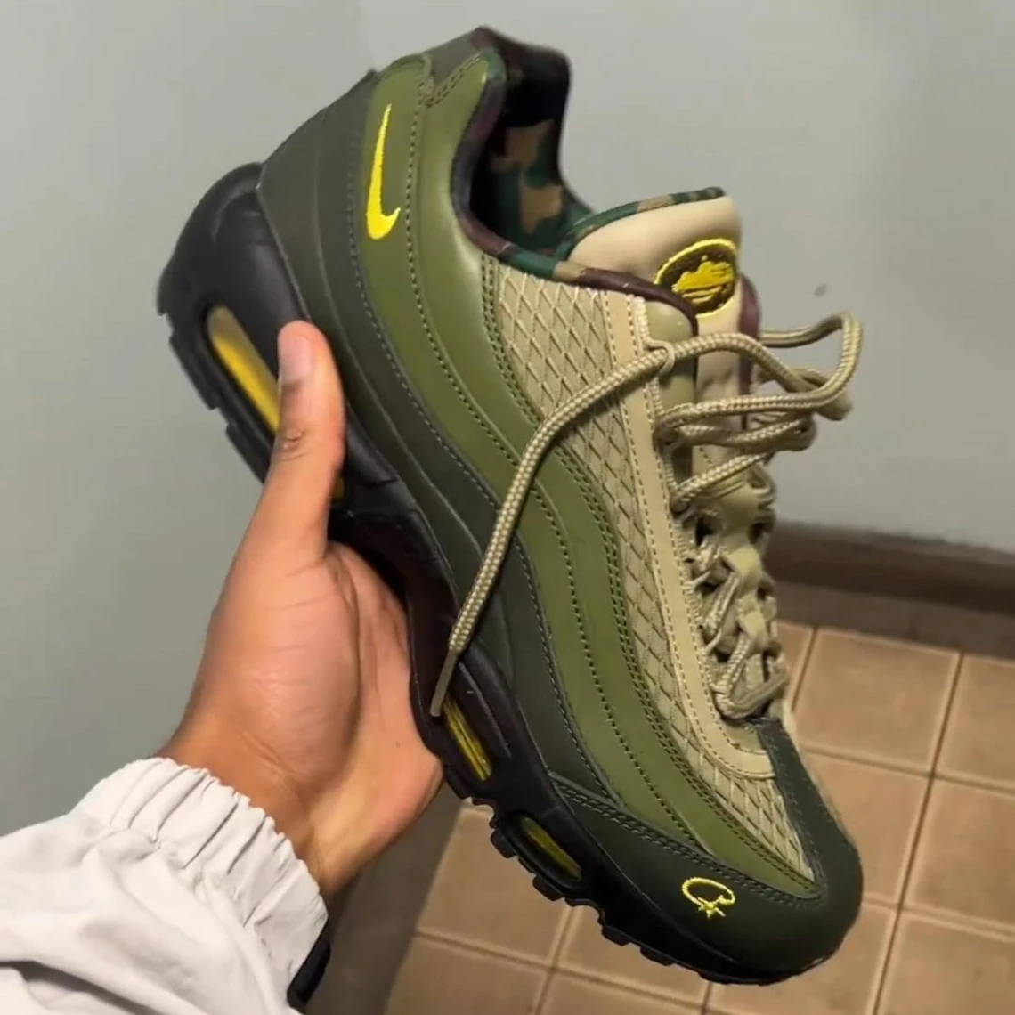 Giày Nike Air Max 95 SP x Corteiz Gutta Green FB2709300 Hệ thống phân phối Air Jordan chính hãng