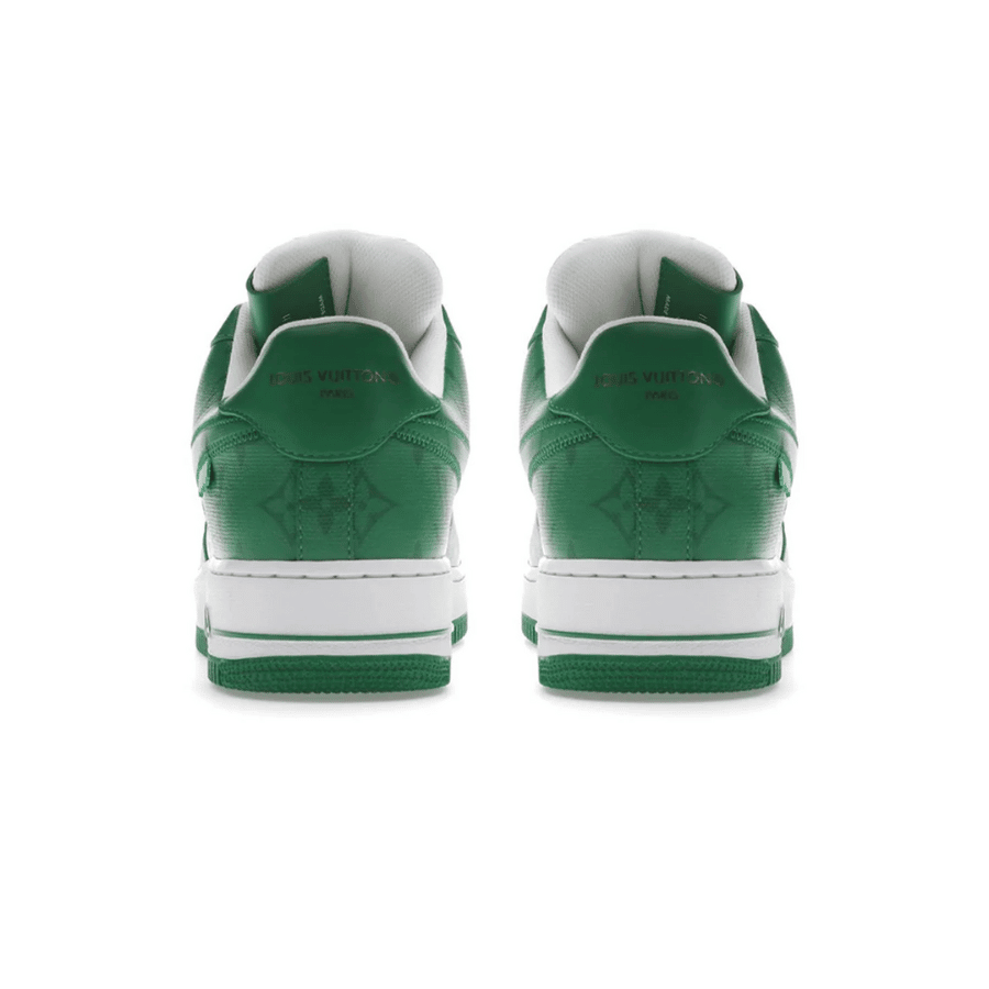 Giày Louis Vuitton Nike Air Force 1 Low By Virgil Abloh Green