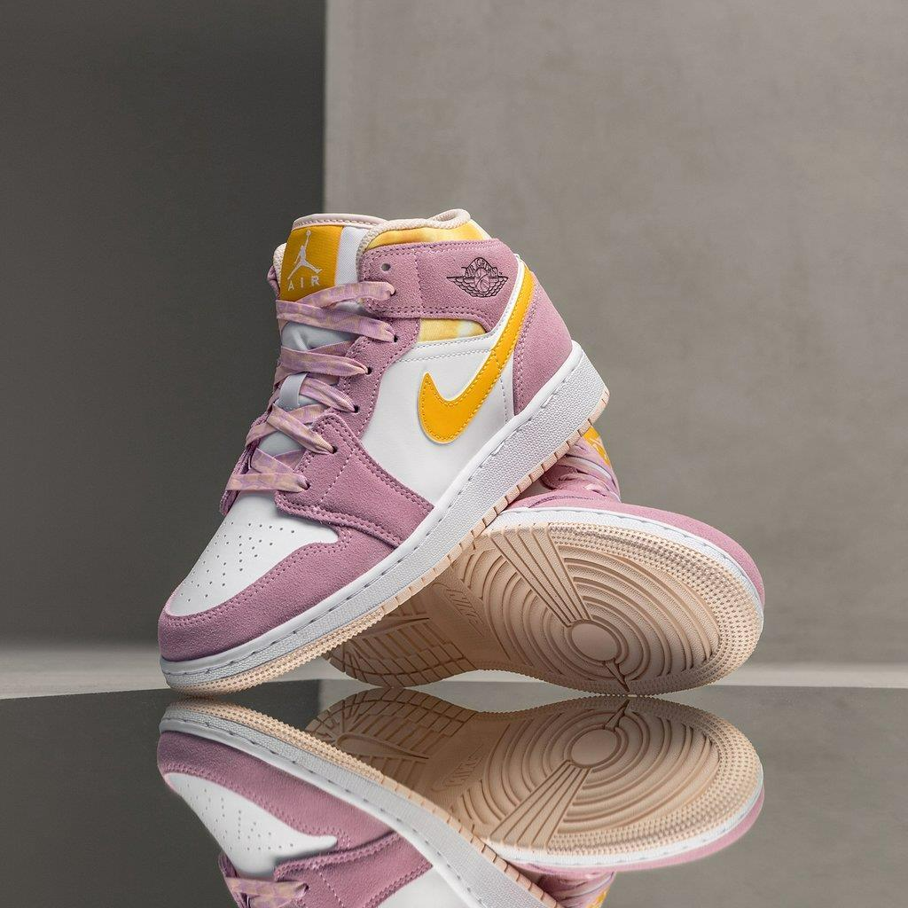Giày Nike Air Jordan 1 Mid SE GS 'Arctic Pink' DC9517-600 – Hệ thống