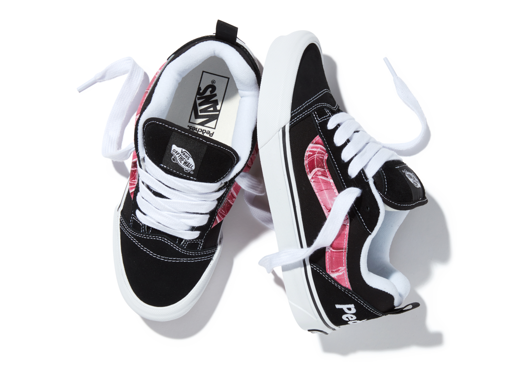 Giày Vans x Peaches. Knu Skool New School 'Black Pink' VN0009QCB9P1