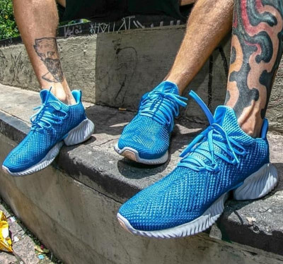 Giày Adidas Alphabounce Instinct 'Blue' BD7112 Hệ thống phối Air Jordan hãng