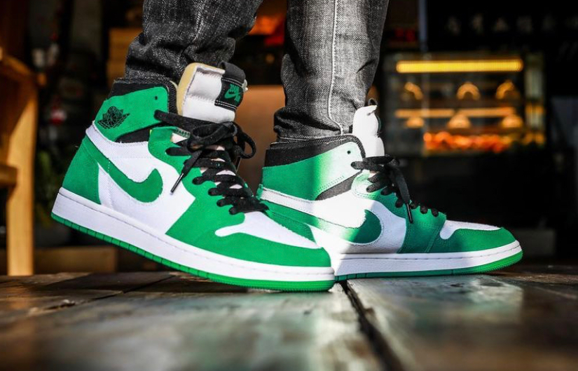 air jordan 1 zoom stadium green