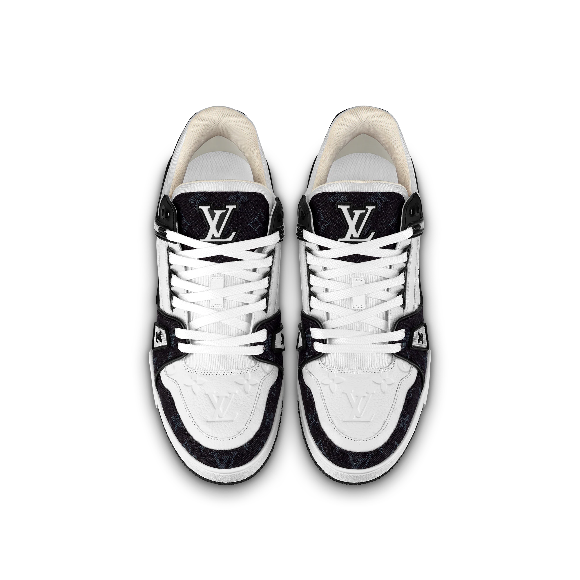 LOUIS VUITTON LV Trainer 'White Black Velcro' 1A9ZB0 - KICKS CREW