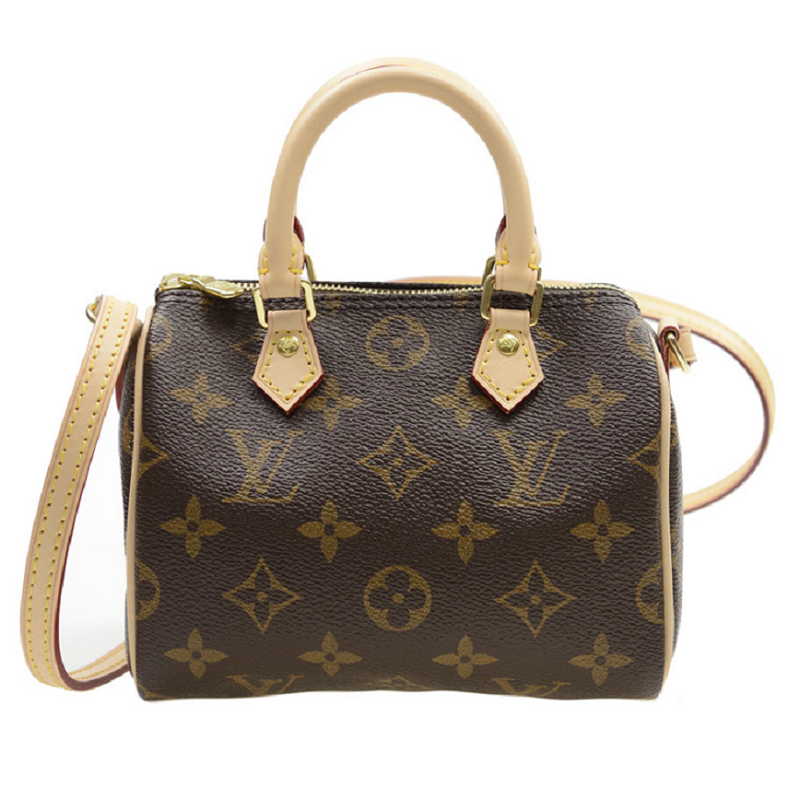 Louis Vuitton Nano Speedy Pink in Grained Cowhide Leather with Goldtone   US