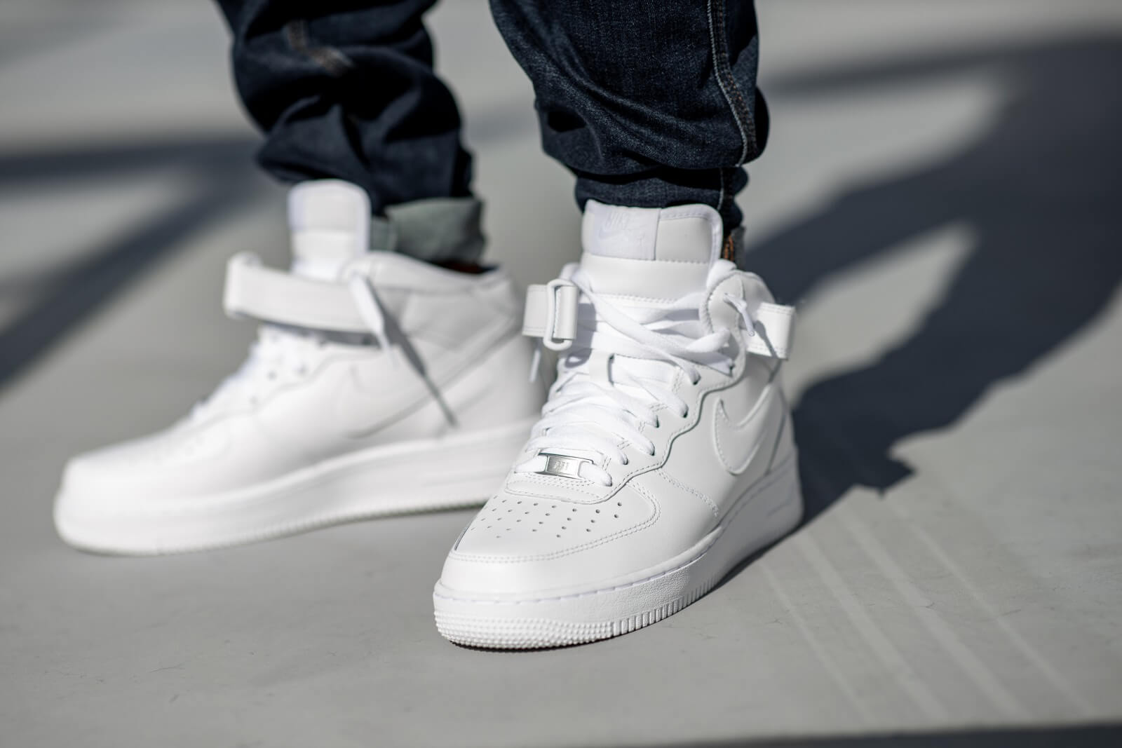 air force 1 mid 07 white