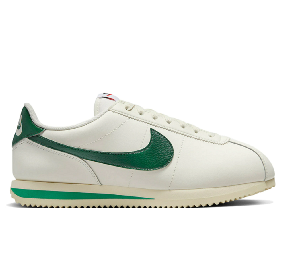 nike cortez nylon verte