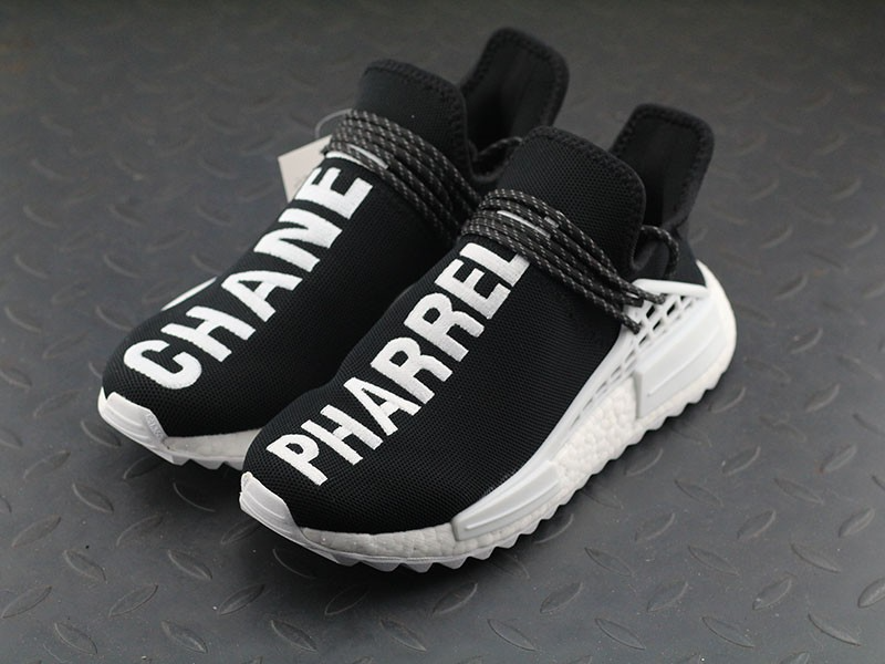 Cloth low trainers Adidas x Chanel x Pharrell Williams Black size 11 US in Cloth 28346838 #23 Cloth low trainers Adidas x Chanel x Pharrell Williams Black size 11 US in Cloth 28346838