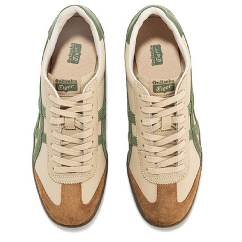 onitsuka tiger beige green