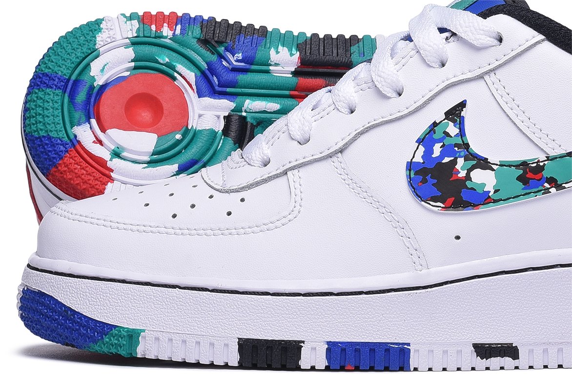 melted crayon air force 1 grade school